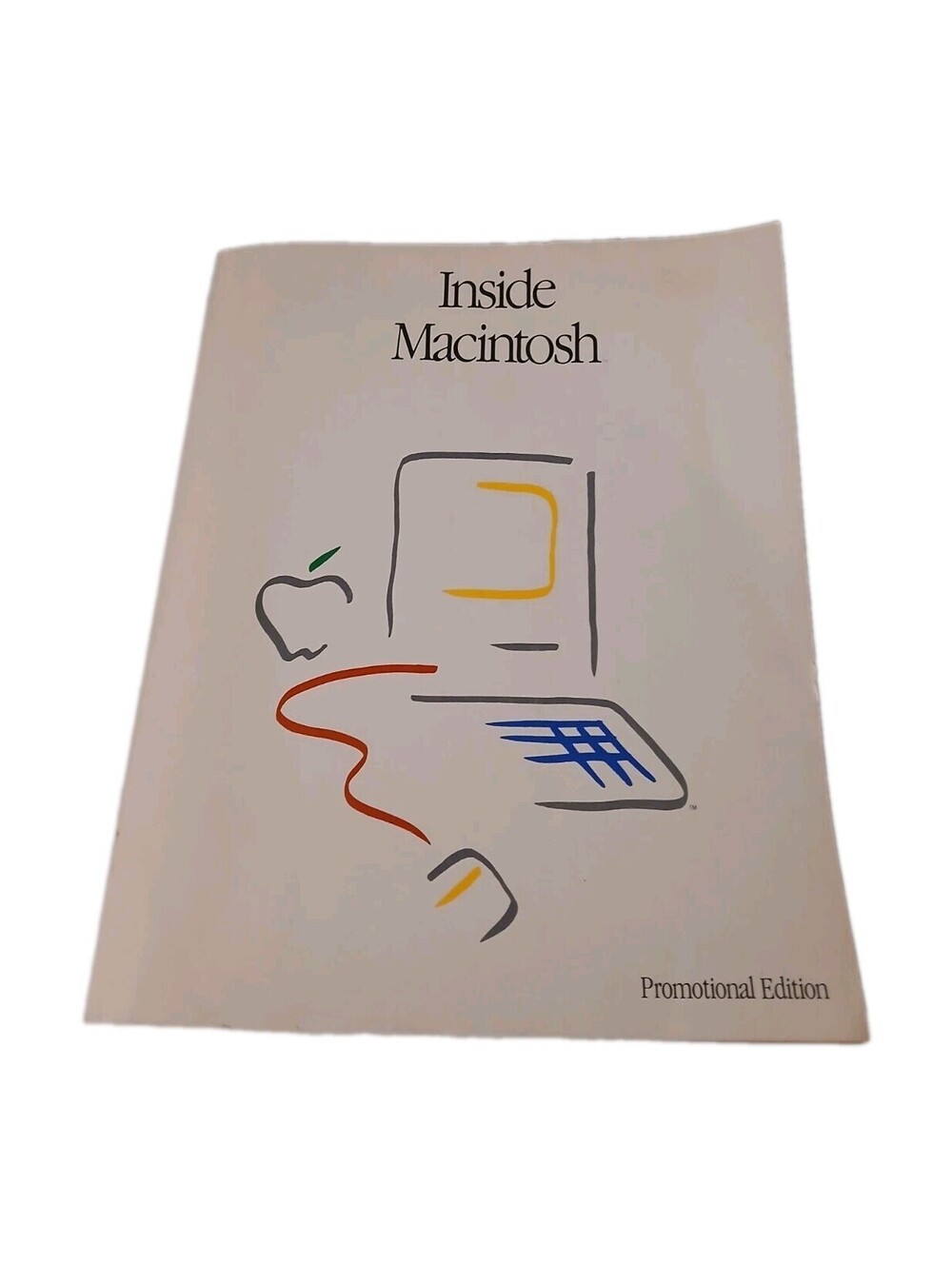 Inside Macintosh Promotional Edition Vintage Apple Developer Book 1985